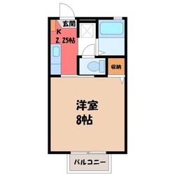 小山駅 徒歩35分 2階の物件間取画像